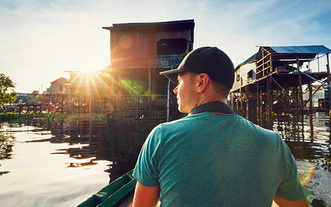 Feeling Serenity on Tonle Sap Lake